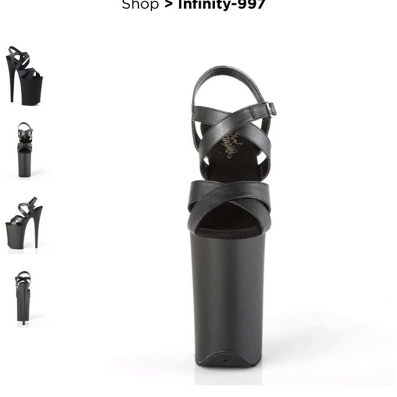 SOLD—Pleaser Infinity 997 heels - Picture 2 of 7